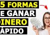 35 formas para ganar dinero rápido